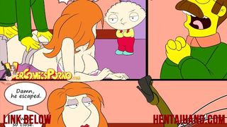 Family Guy & Simpsons Hentai - Marge & Lois gets Fucked 2