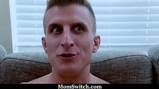 Lucky Stepsons Get to Swap Their Stepmoms and Have a Intense Foursome - Momswitch