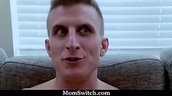 Lucky Stepsons Get to Swap Their Stepmoms and Have a Intense Foursome - Momswitch