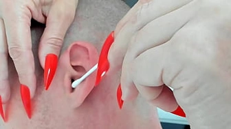 Old mature femdommassage long nails asmr taboo