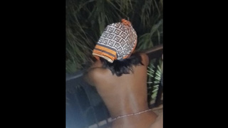 CAUGHT FUCKING STEPSISTER ON BALCONY IN MIAMI SOUTH BEACH