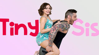 Naive Little Beauty Gets Her Cherry Popped by Enormous Stepbrother's Wang