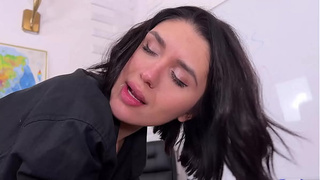 MY STEPSISTER MADE ME SPUNK IN HER TWAT
