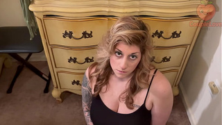 stepMom gets stuck - Taboo POINT OF VIEW Cum-shot