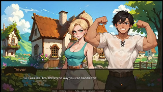 Farmer Kink [ TABOO Anime Game ] Ep.five accidental BONER with a MILF and my step SISTER !