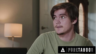 PURE TABOO Pervy College Stepbro CAUGHT Cute Stepsis Charlotte Sins Being A Camgirl & POKED HER!