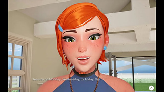 Mansion Days [ TABOO Anime Game ] Ep.one Going back to my SEXY STEP FAMILY after getting fired !