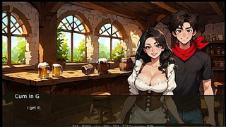 Farmer Kink [ TABOO Cartoon Game ] Ep.8 ACCIDENTAL BONER with the NURSE wearing a cooking APRON !