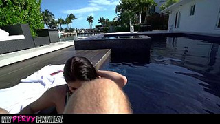 MyPervyFamily - Monstrous Natural Stepdaugher is a Nasty Chick! - Lennox Luxe