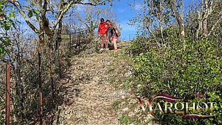 Taboo StepMom & Stepson : Caught playing in the forest (Risky Outdoor)