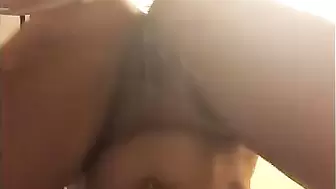 Twerking and Playing with my Pussy before Family Dinner