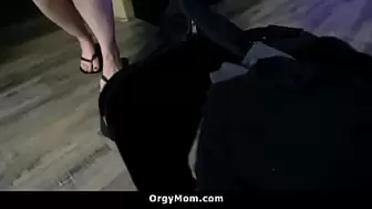 Stepson Caught Perving In His Charming Step Mom