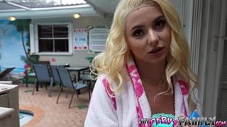 Creampied My Delinquent Teeny Stepdaughter - Aria Banks -