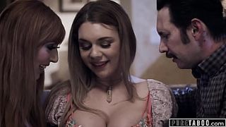 PURE TABOO Babysitter Gabbie Carter Agrees To Threesome With Naughty Lovers