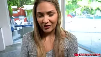 Sisfuck.com - Donnie Rock stuff step sis Gizelle Blanco's tight snatch